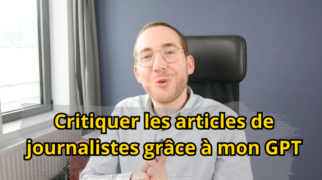 GPT Critique Articles de presse de Nicolas Sohy