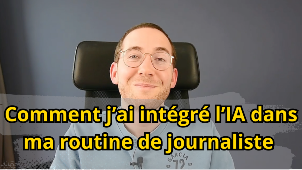 Les IA pour journalistes (Nicolas Sohy)